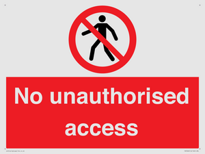 No unauthorised access